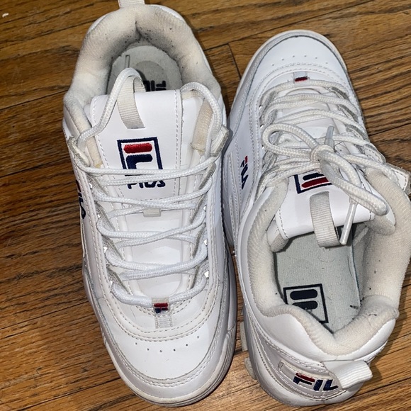 WOMEN'S FILA DISRUPTOR II PREMIUM SNEAKERS - Picture 5 of 6